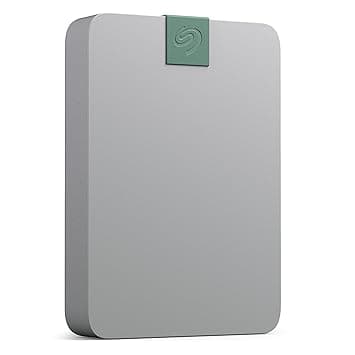 Seagate Ultra Touch HDD 5TB External Hard Drive, USB-C Compatibility with PC, Mac, and Chromebook, 6month Dropbox and Mylio Included with 3yr Rescue Data Recovery Services (STMA5000400)